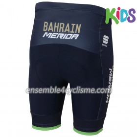 Cuissard Vélo 2018 Bahrain Merida Enfant N001